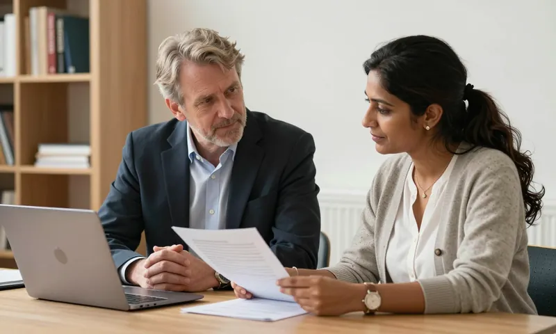 A care home manager and his deputy in a leadership meeting