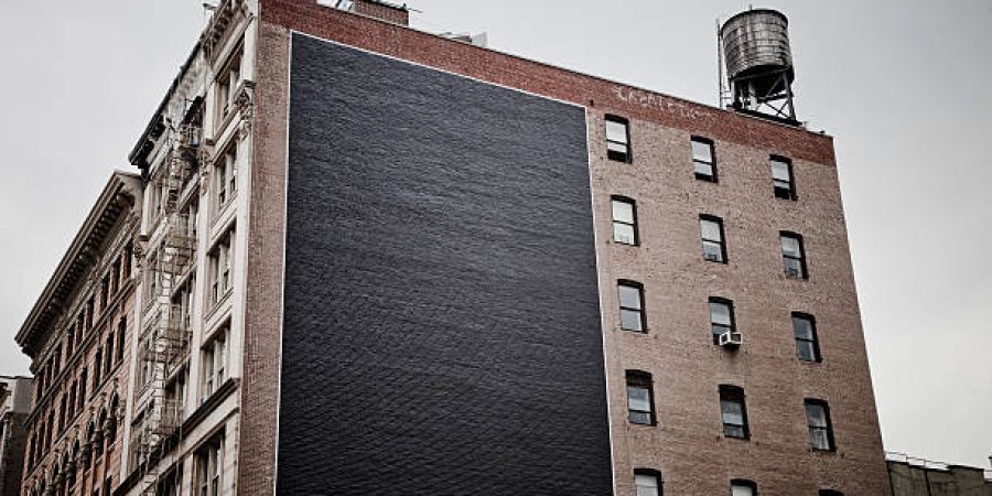 Large Billboard in New York City. Large Billboard in New York City.